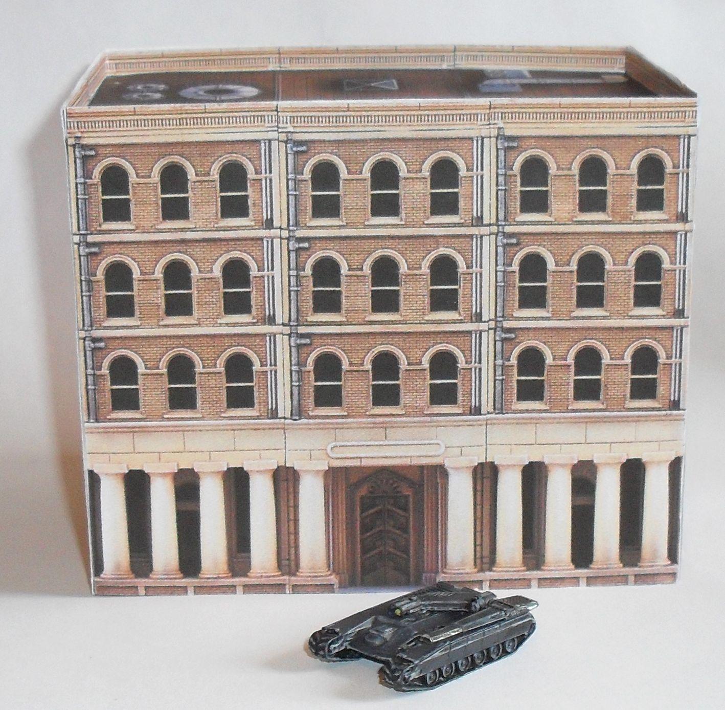 Cardstock, Dropzone Commander, Terrain DZC card building Gallery